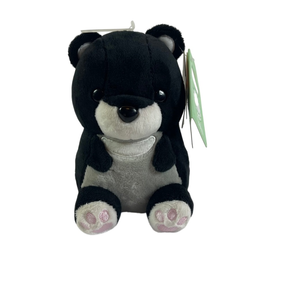 Bellzi Moonbi Kaaii Moon Bear Plush 6" Stuffed Toy Lovey‎